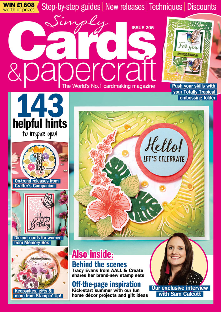 LATEST ISSUE OF SIMPLY CARDS & PAPERCRAFT